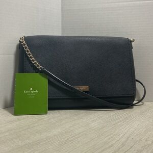 Kate Spade Elegant Black Crossbody Purse / Bag